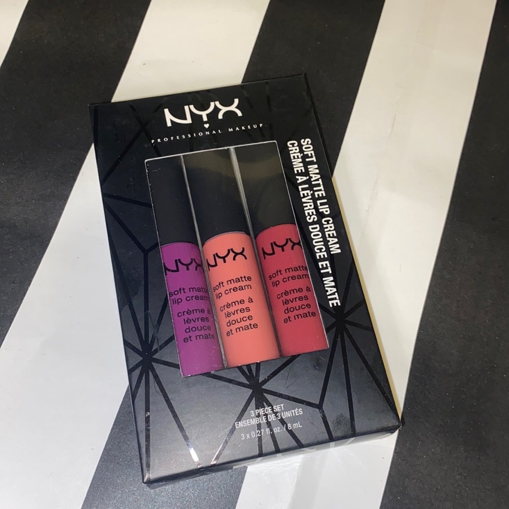 Nyx: Soft Matte Lip Cream trio